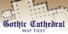 Gothic Cathedral Map Tiles